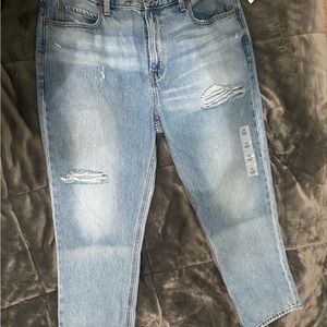 Old Navy High-rise Slouchy Straight jeans